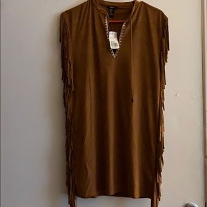 Brown dress